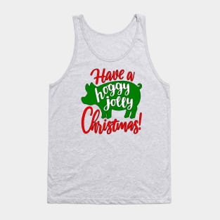 Hoggy Jolly Christmas Tank Top